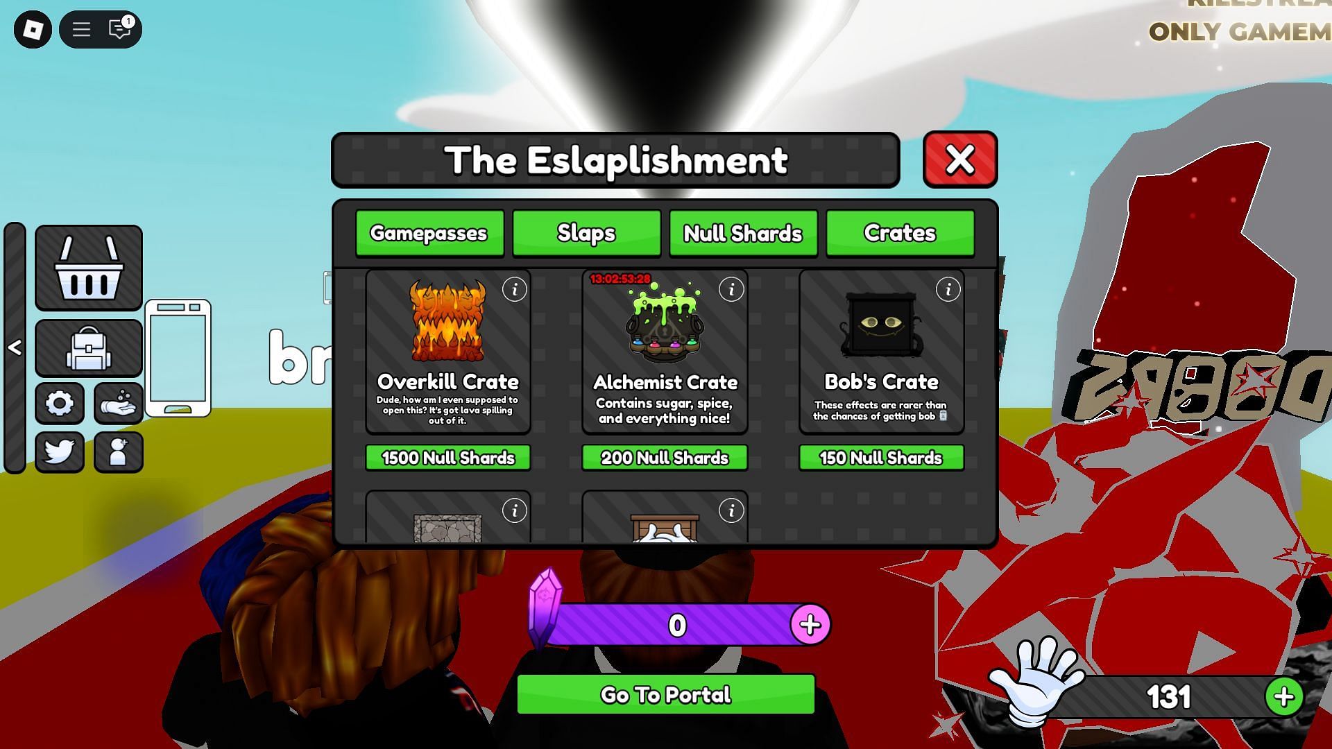 In-game shop (Image via Roblox)
